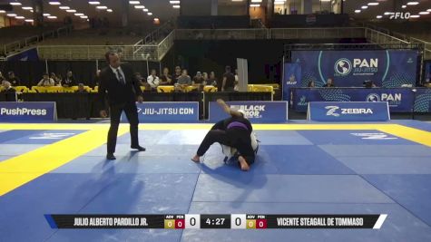 Vicente Steagall De Tommaso vs Julio Alberto Pardillo Jr. 2026 Pan Jiu Jitsu IBJJF Championship