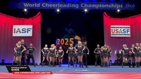 Top Gun Allstars UK - Shade [2025 L5 International Open Large Coed Finals] 2025 The Cheerleading Worlds