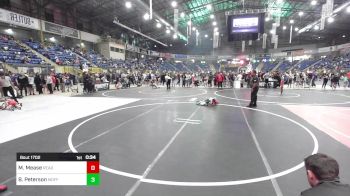 52 lbs Quarterfinal - Marley Mease, Ready RP Nationals Wrestling Team vs Brax Peterson, Moffat County