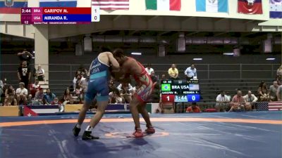60 kg Quarterfinal - Randon Miranda, USA vs Marat Garipov, BRA