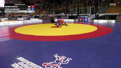 110kg Round 3 - Manraj Sahota, Matmen Wrestling Club vs Jaren Alaimoana, Grande Prairie Wrestling Club