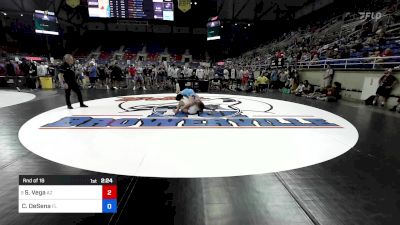 138 lbs Rnd Of 16 - Sergio Vega, AZ vs Charlie DeSena, FL