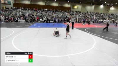 90 lbs Semifinal - Ryker Voss, Roseburg May Club vs Ryu Lim, Alpha Dawg