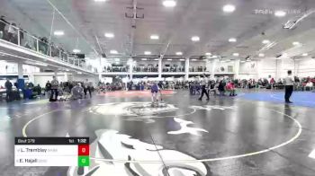 120 lbs Consi Of 4 - Lucien Tremblay, Shawsheen vs Elias Hajali, Saint John's Prep