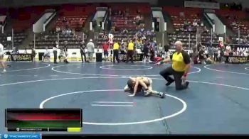 60 lbs Round 1 - Damien Tripp, Unattached vs Logan Dodge, ARES Wrestling