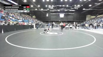 132 lbs Cons. Round 3 - Kolton McElwain, Goddard vs Jackson Goodman, Emporia