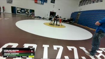 62 lbs Round 4 - Havana Martinez, North Big Horn Rams vs Sterling Henton, North Big Horn Rams