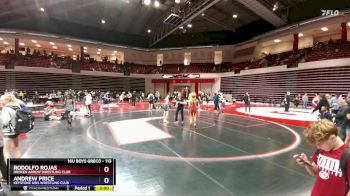 113 lbs 1st Place Match - Rodolfo Rojas, Broken Arrow Wrestling Club vs Andrew Price, Keystone Kids Wrestling Club