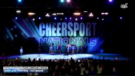 Maryland Twisters - Hot Shots [2026 L3 Youth - Flex - Medium Day 2] 2026 CHEERSPORT National All Star Cheerleading Championship