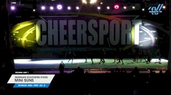 Newnan Southern Stars - Mini Suns [2025 L1.1 Mini - PREP - D2 - B Day 1] 2025 CHEERSPORT National All Star Cheerleading Championship
