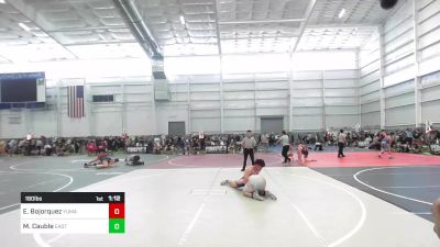 190 lbs Round Of 32 - Emilio Bojorquez, Yuma Chain Gang vs Matthew Cauble, Eastvale Elite WC