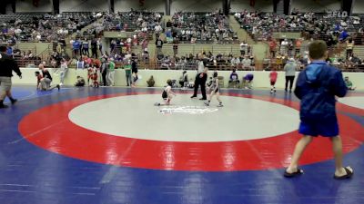 46 lbs Round Of 16 - Wyatt Barrett, Jr War Eagles Wrestling Club vs Tetsuo Anderson, Spartans Wrestling Club