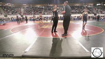 130 lbs Consi Of 32 #2 - Clinton Stout Jr., Keystone Kids Wrestling Club vs Rawlings Temples, Weatherford