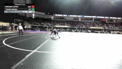 141 lbs Consi Of 16 #2 - Carlens Lapaix, Springfield Technical CC vs Mark Zuniga, Utah Tech