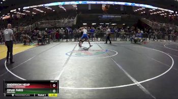 150 3A Quarterfinal - Anderson Heap, Osceola (Kissimmee) vs Omar Faris, Western