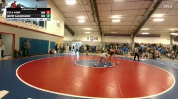 150 lbs Champ. Round 2 - Brett Fassbender, Spearfish vs Cole Nobs, Torrington