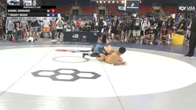 106 lbs Champ. Rd Of 64 - Daniel Serrano, California vs Grady Moos, Ohio