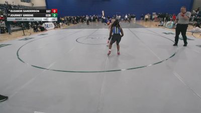 138 lbs Cons. Round 1 - Journey Greene, Oscar Smith vs Eleanor Sanderson, Oakton