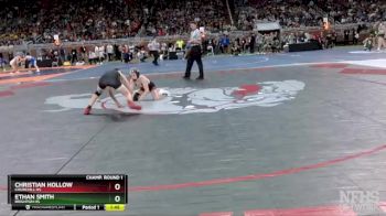 D1-106 lbs Champ. Round 1 - Ethan Smith, Brighton HS vs Christian Hollow, Churchill HS