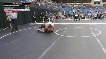 174 lbs Cons. Round 3 - Christopher Bauer, Missouri Baptist University vs Trey Bennett, Central Oklahoma