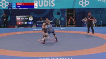 65 kg 1/8 Final - Ivan Oksiuk, Poland vs Kanghyun Go, Korea