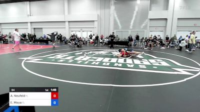 94 lbs Rr Rnd 3 - Addison Neufeld, Florida vs Emma Moya, Florida