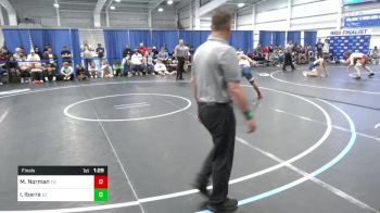 160 lbs Final - Max Norman, TN vs Isreal Ibarra, AZ