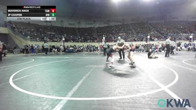 98 lbs Quarterfinal - Max Burd, Weatherford Youth Wrestling vs Ryan Noll, Claremore Wrestling Club