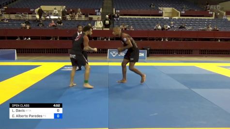 Leon Davis vs Carlos Alberto Paredes 2024 Pan IBJJF Jiu-Jitsu No-Gi Championship