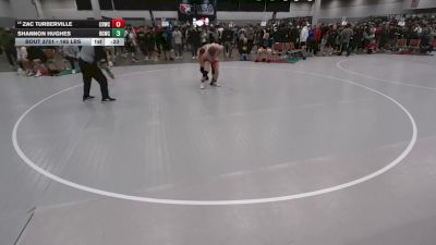 165 lbs Cons. Rd Of 32 - Shannon Hughes, Big Game Wrestling Club vs Zac Turberville, CRWC