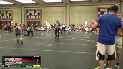 107 lbs Semis & 1st Wrestleback (8 Team) - Raymond Casuey, Mat Assassins Black vs James Gallagher, Triumph WC