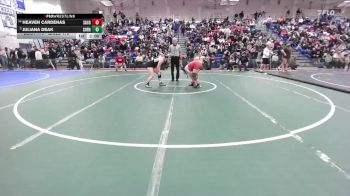 Girls 170 lbs Champ. Round 1 - Juliana Deak, Christopher Girls vs Heaven Cardenas, Santa Cruz Girls