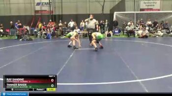 115 lbs Round 4 (6 Team) - Tanner Baker, South Dakota Blizzard vs Ray Sandine, South Dakota Thunder