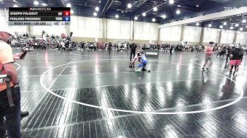 126 lbs Consi Of 8 #2 - Joseph Falgout, SONS OF THUNDER vs Ferlens Frederic, Youth Impact Center Wrestling Club