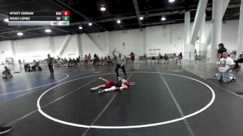 82 lbs 2nd Place - Wyatt Jordan, Ravage WC vs Noah Lopez, Top Rank Hammers
