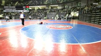 81 lbs Round Of 16 - Kason Williams, Woodland Wrestling vs Christian Cory, Grizzly Wrestling Club