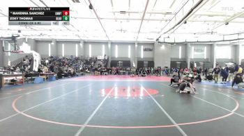 114 lbs Consi Of 8 #2 - Makenna Sanchez, Lyman Mem/Windham Tech vs Zoey Thomas, Bloomfield/Weaver