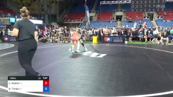 138 lbs Rnd Of 32 - Lily Kostur, Arizona vs Kaleia Timko, Pennsylvania