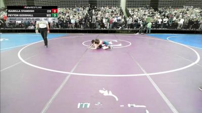 Semifinal - Isabella Standish, Cordoba Trained vs Peyton Godshall, Wissahickon