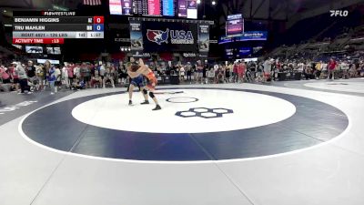 126 lbs Cons. Rd Of 64 - Benjamin Higgins, AZ vs Tru Mahlen, MN