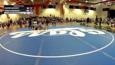 113 lbs Champ. Round 2 - Cooper Rafferty, Richmond Wrestling Club vs Saeed Almazrouei, Arlington