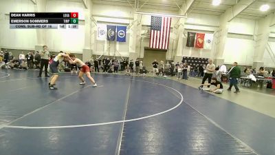 157 lbs Cons. Sub-rd Of 16 - Emerson Sommers, Timpanogos vs Dean Harris, Logan