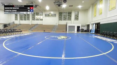 117 lbs Finals (2 Team) - Loretta Lopez, Vanguard vs Jocelynn Benitez, Fresno State University