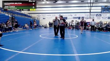 113 lbs 5th Place Match - Alexander Bruton, Barnsdall vs John Garza, Booker T Washington