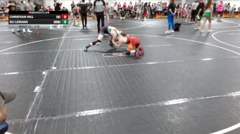 115 lbs Round 3 - Christian Hill, Elevate Wrestling Club vs Eli Lorang, Mighty Warriors Wrestling Acad