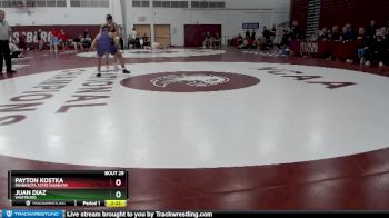 157 lbs Champ. Round 2 - Juan Diaz, Wartburg vs Payton Kostka, Minnesota State Mankato