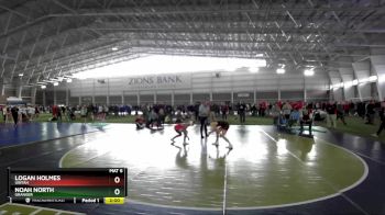 126 lbs Champ. Round 1 - Logan Holmes, Uintah vs Noah North, Granger