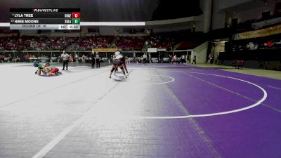 180 lbs Round Of 16 - Lyla Tree, Ottawa - Arizona (W) vs Hime Moore, Xavier - Louisiana (W)