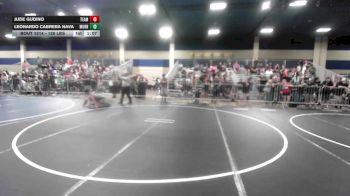 126 lbs Round Of 64 - Jude Gudino, Team Thunder vs Leonardo Cabrera Nava, Murrieta Mesa Hs