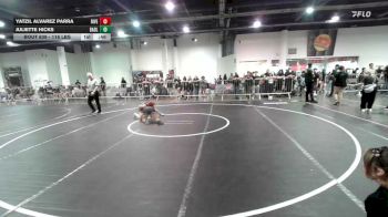 116 lbs Consi Of 8 #2 - Yatzil Alvarez Parra, Riverside Rascals vs Juliette Hicks, Badlands WC